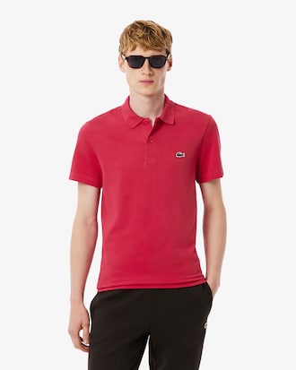 Polo de corte regular de algodón