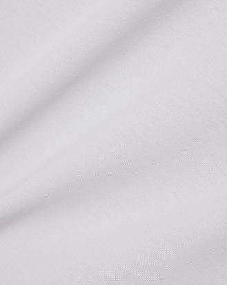 Camiseta de punto jersey con detalles de la marca en relieve