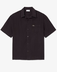 Camisa de corte holgado de lino