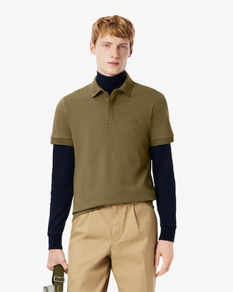Polo de corte regular Paris de piqué elástico