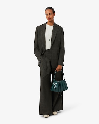 Bolso de piel con efecto cocodrilo peque&ntilde;o Runway Lenglen