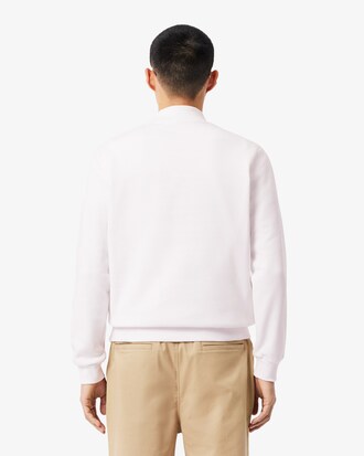 Sudadera de cuello redondo de felpa