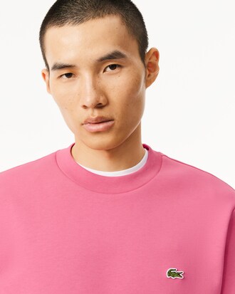 Sudadera de cuello redondo de felpa