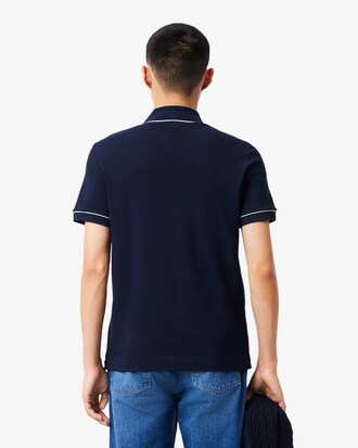 Polo de corte regular Paris de piqué elástico