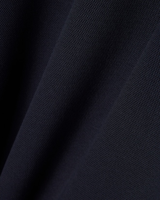 Sudadera de cuello redondo de piqué de corte holgado