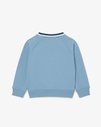 Sudadera Lacoste en felpa con detalles de la marca