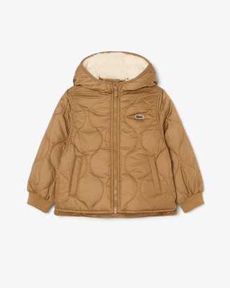 Parka unisex acolchada con capucha