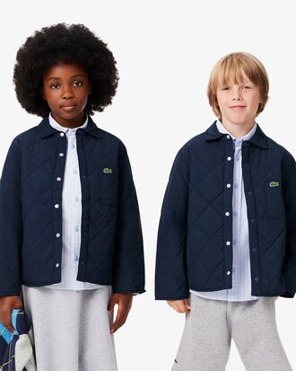 Sobrecamisa acolchada de cuadros escoceses