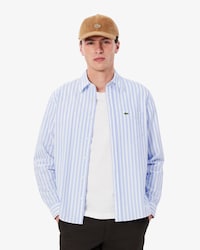 Camisa Oxford de corte regular de rayas