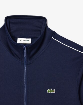 Chaqueta de chándal de piqué con cremallera frontal Paris