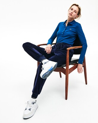 Polo Lacoste Minipiqu&eacute; El&aacute;stico