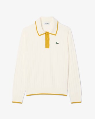 Jersey de golf el&aacute;stico con cuello polo