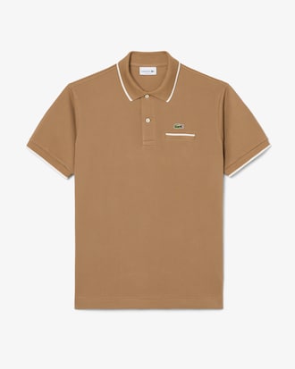 Polo corte cl&aacute;sico L.12.12 con detalle en el bolsillo
