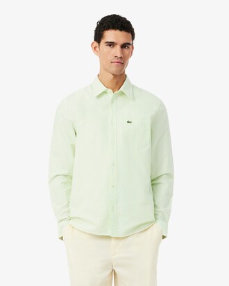 Camisa Oxford de corte regular de rayas