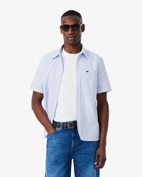 Camisa Oxford de corte regular de manga corta