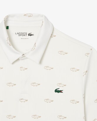 Polo de golf de corte regular con protección UV