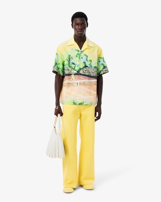 Camisa gráfica de corte holgado Runway