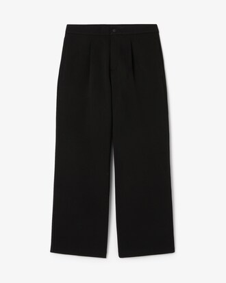 Pantalón de pinzas de piqué Loose Fit