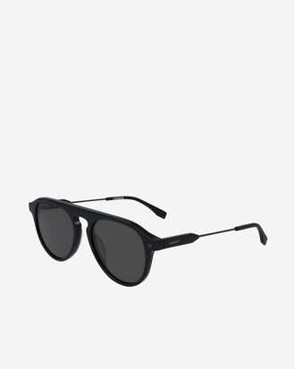 Oval Acetate One Top Bridge Sunglasses