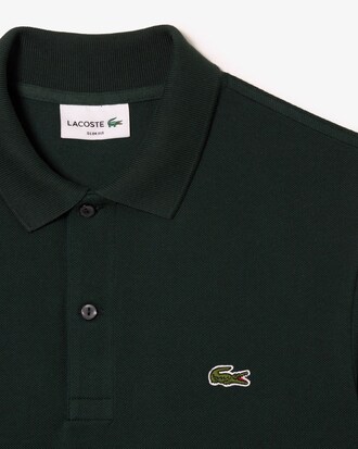 Vestido polo de manga larga de corte ajustado L.12.12