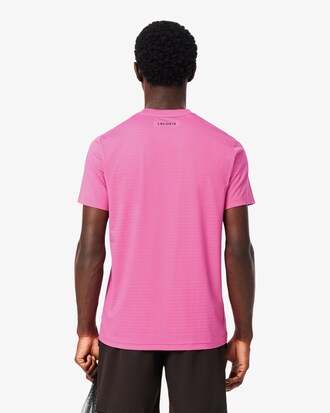 Camiseta de tenis de jacquard el&aacute;stico Ultra-Dry