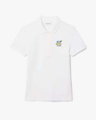 Polo el&aacute;stico de corte ajustado Club Med Edition