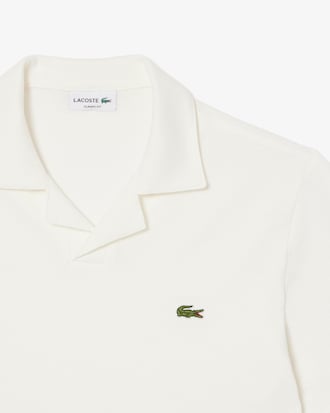 Polo de corte cl&aacute;sico mezcla de algod&oacute;n y lino