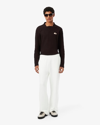 Camiseta de loungewear de algod&oacute;n gofrado