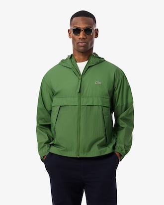 Chaqueta replegable ligera hidr&oacute;fuga