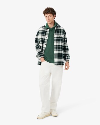 Polo jaspeado de corte cl&aacute;sico L.12.12