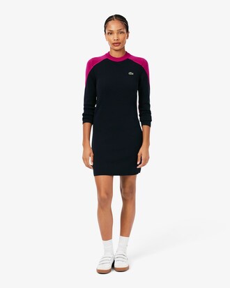 Vestido-jersey de lana inspirado en los archivos