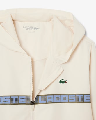 Chándal de tenis con raya con logotipo