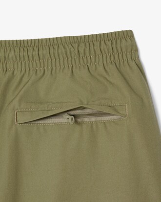 Pantalón corto de corte holgado de popelín
