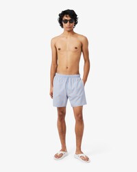 Short de ba&ntilde;o de largo medio con estampado de cocodrilos