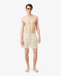 Short de ba&ntilde;o de largo medio estampado