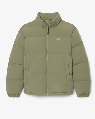 Chaqueta acolchada con capucha hidr&oacute;fuga