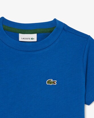 Camiseta de cuello redondo unisex de algod&oacute;n