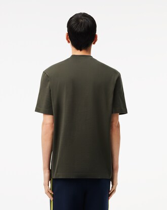 Camiseta gráfica de algodón grueso