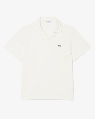 Polo de corte cl&aacute;sico mezcla de algod&oacute;n y lino