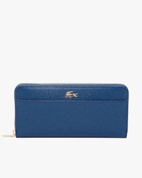 Cartera Chantaco piel piqu&eacute; bicolor cremallera