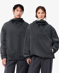 Chaqueta popover brillante Runway