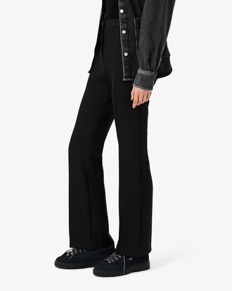 Pantalón de pierna ancha y cintura alta