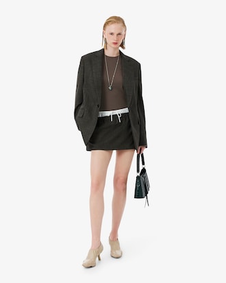 Camiseta de piqu&eacute; de seda Runway