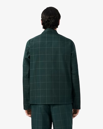 Chaqueta de golf de cuadros escoceses