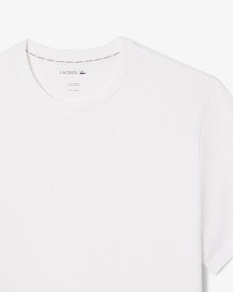 Camiseta de loungewear de algod&oacute;n estampado