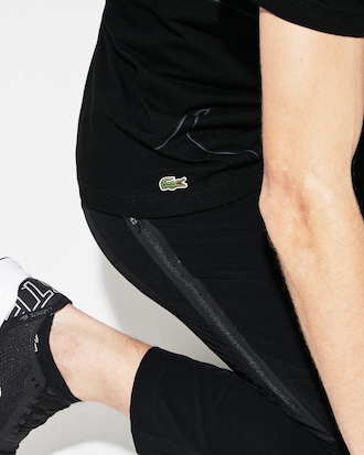 Camiseta SPORT cuello redondo punto técnico cocodrilo oversized estampado