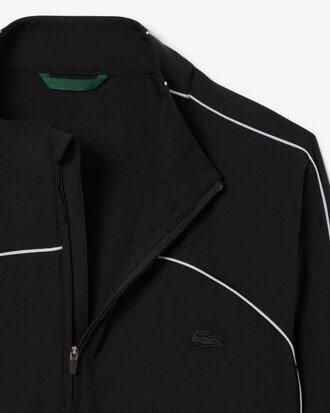 Chaqueta de chándal elástica con costuras decorativas