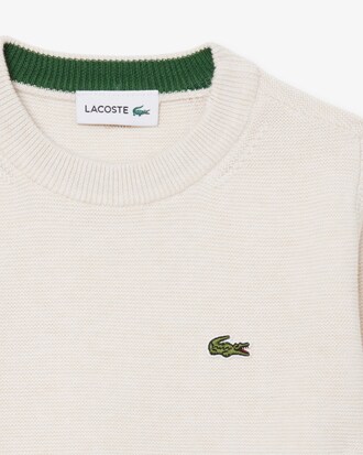 Unisex jersey de cuello redondo de algod&oacute;n