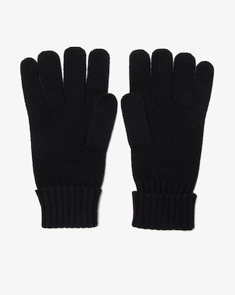 Guantes de punto jersey de lana