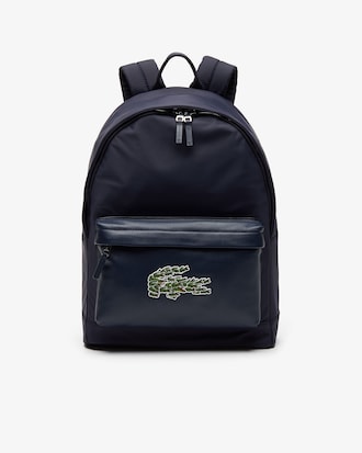 Mochila de hombre L.12.12 Multicroc en dos materiales con bolsillos